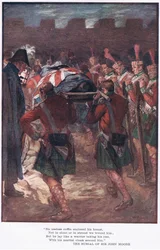 Kein nutzloser Sarg umschloss seine Brust